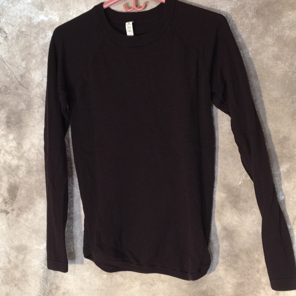 Lululemon Merino Wool Sweater Top Size 8 Purple